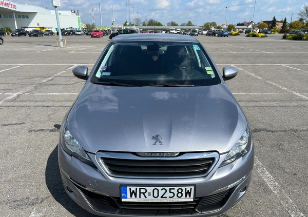 Peugeot 308 cena 42500 przebieg: 115000, rok produkcji 2017 z Radom małe 407